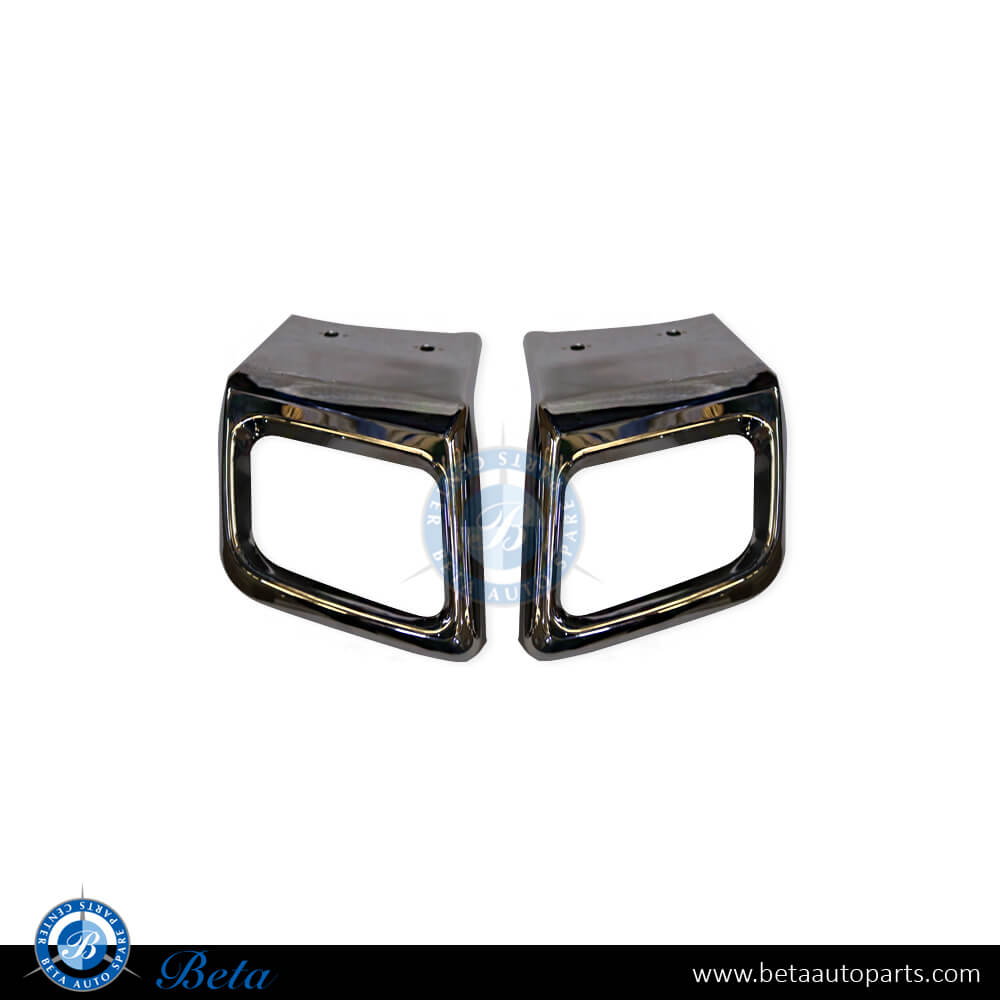 Exhaust Tip Finisher Chrome for Range Rover Evoque Dynamic 2013-2016 models, Part Number LR027871 / LR027872 Exhaust Tip Finisher Chrome for Range Rover Evoque Dynamic 2013-2016 models, Part Number LR027871 / LR027872